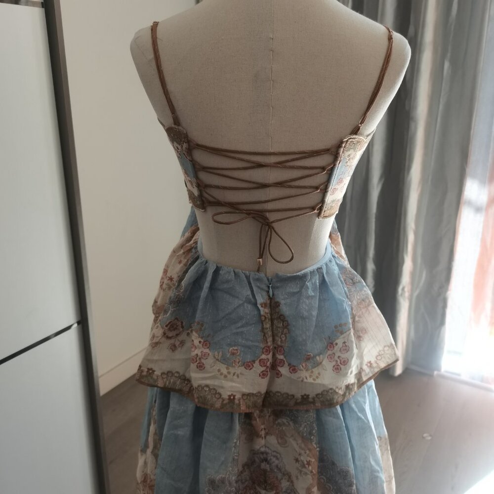 Zimmermann Daylight Openwork Multi-Layer Printed … - image 6